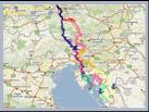 Kroatien 2010 - Google Maps 